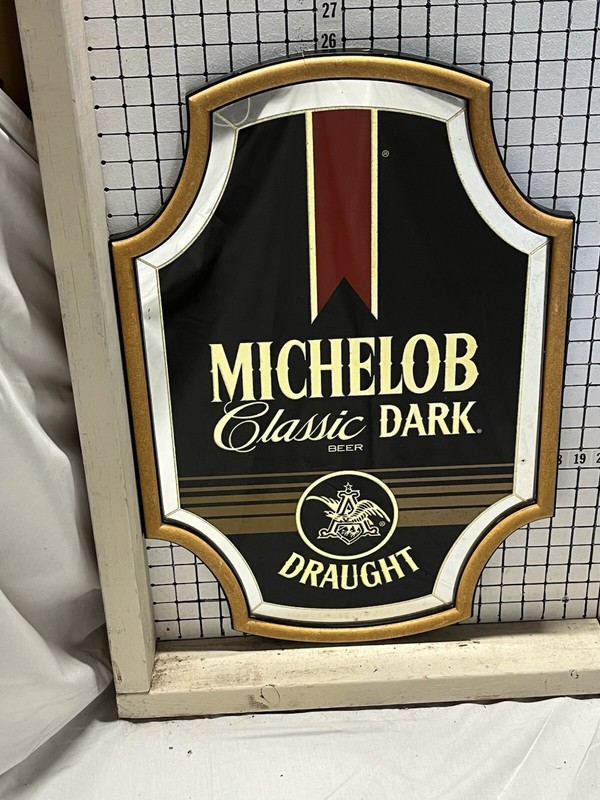 MICHELOB Classic DARK Mirror -RARE PIECE- 