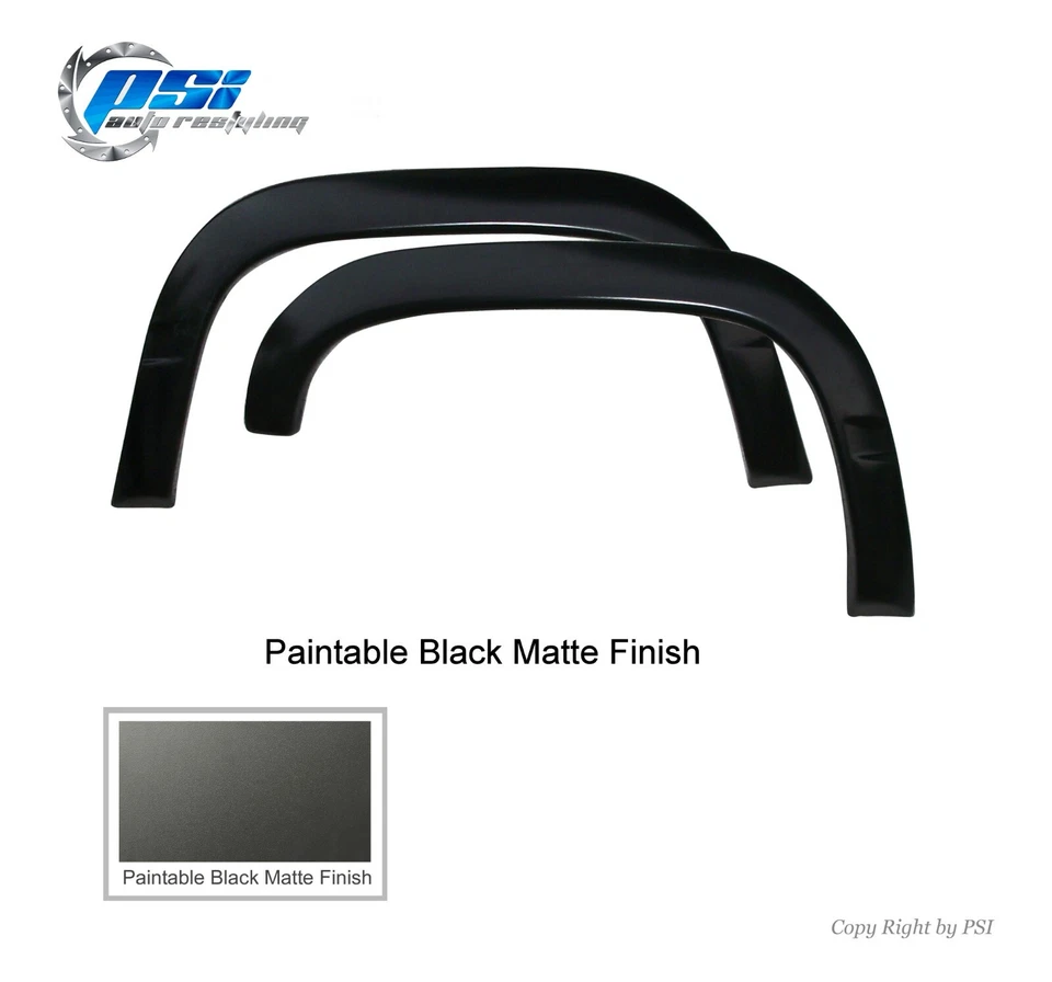 Rugged Fender Flares Paintable Finish Fits GMC Chevrolet C/K 1500 2500 3500 — 第 3/3 张图片
