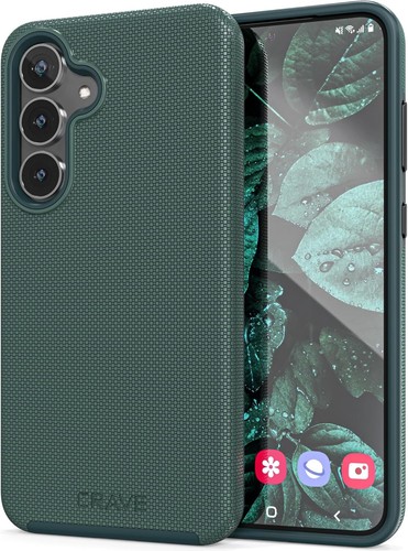 Crave Dual Guard for Samsung Galaxy S25 Case - Shockproof - Forest Green