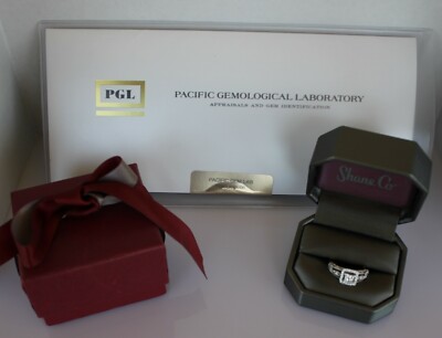 Genuine SHANE CO ctw Diamond Engagement Ring~ w Boxes