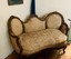 turn-of-the-century loveseat couch