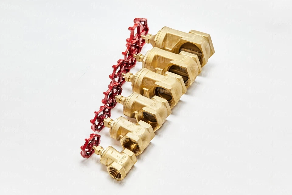 Brass Gate Valve PN20 BSP Female Full Bore 3/8"-4" Plumbing Heating Water System - Image 2 of 4