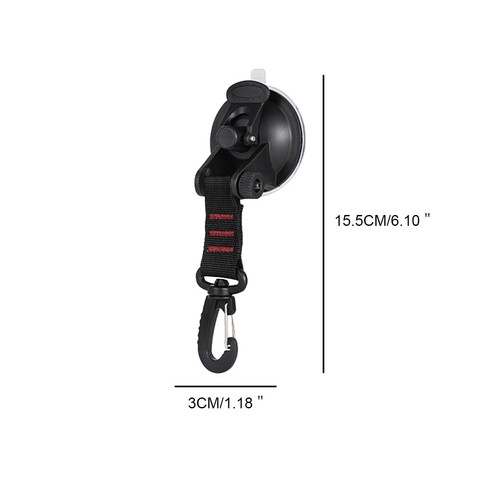 4Pcs Heavy Duty Suction Cup Anchor Tie Down Hooks Car Awning Sturdy And Durable - Picture 2 of 10