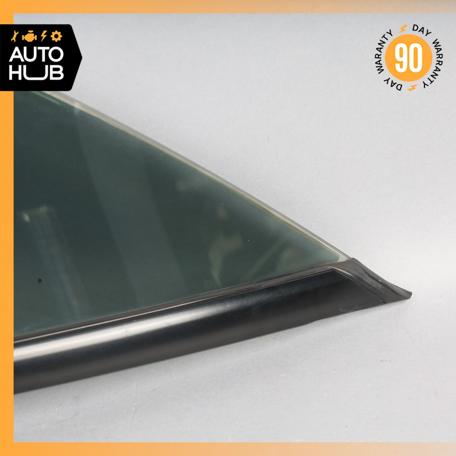 03-10 Bentley Continental GT Coupe Front Left Side Door Vent Window Glass OEM
