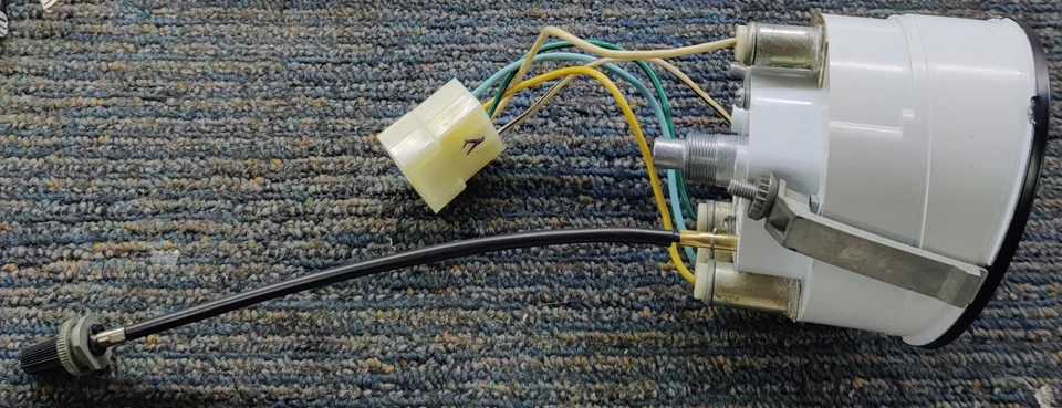 FIAT DINO 2400 CUPÉ/SPIDER VELOCÍMETRO Y CONTADOR DE REVOLUCIONES TOTALMENTE RESTAURADO E10 Foto 3 de 4