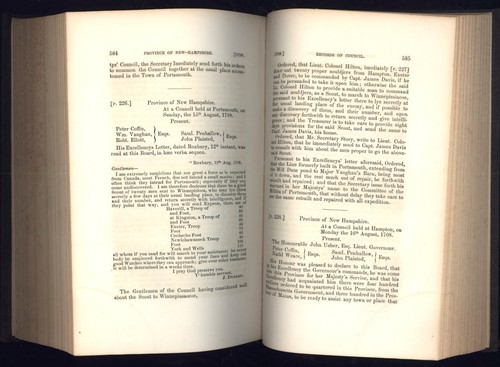 Documents and Records related to the Province of New-Hampshire, 1686 to 1722 v2 - Picture 3 of 3