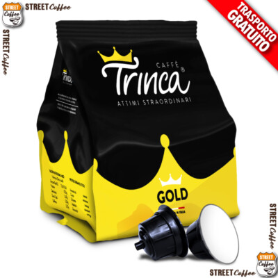200 Kapseln Kaffee Pads Trinca Modell Nescafe Dolce Gusto Gold Intensiv