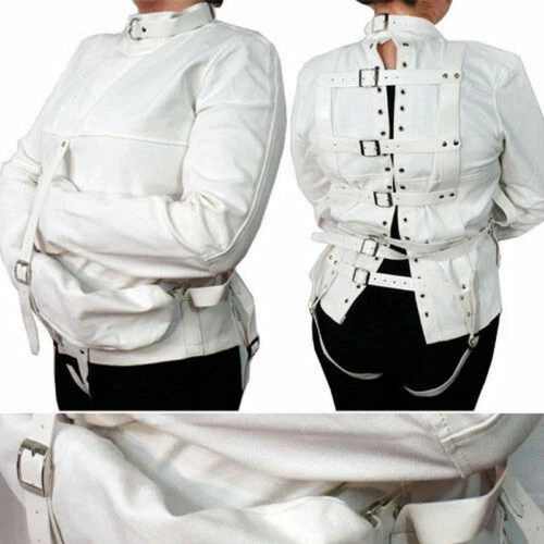 black straight jacket costume