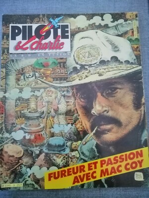 Comic Pilote & Charlie la B. D. en Fusion No 9 Dezember 1986 Mac Coy Jack Palmer