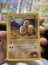 Pokémon TCG Brock's Dugtrio Gym Challenge 22 Regular Unlimited Rare