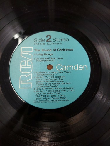 Living Strings: The Sound of Christmas - LP Vinyl Record Album "ts" - Picture 6 of 6