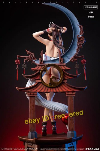 FA Studio Sakura 1/4 Scale Resin Model Battle Ver Mai Shiranui Statue Collection - Picture 8 of 14