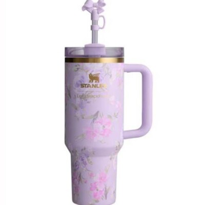 New Stanley x LoveShackFancy Happy Thoughts 40oz Quencher Tumbler