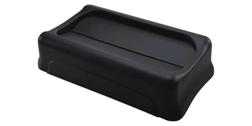 Rubbermaid Deckel Polyethylen schwarz B297xT521mm passend für Wertstoffsammle...