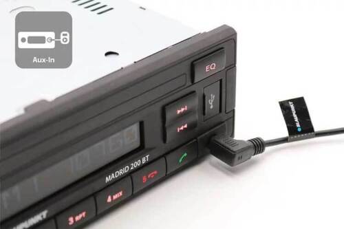 Blaupunkt USB AUX Bluetooth MP3 Autoradio für VW Golf 2 83-92 Jetta II 84-92 T4 - Bild 7 von 9