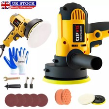 Electric Car Polisher Buffer Sander Polishing Machine 5"inch Buffing Sponge Kit