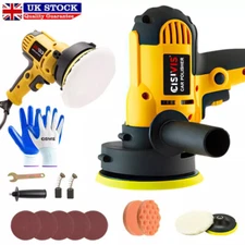 Electric Car Polisher Buffer Sander Polishing Machine 5"inch Buffing Sponge Kit