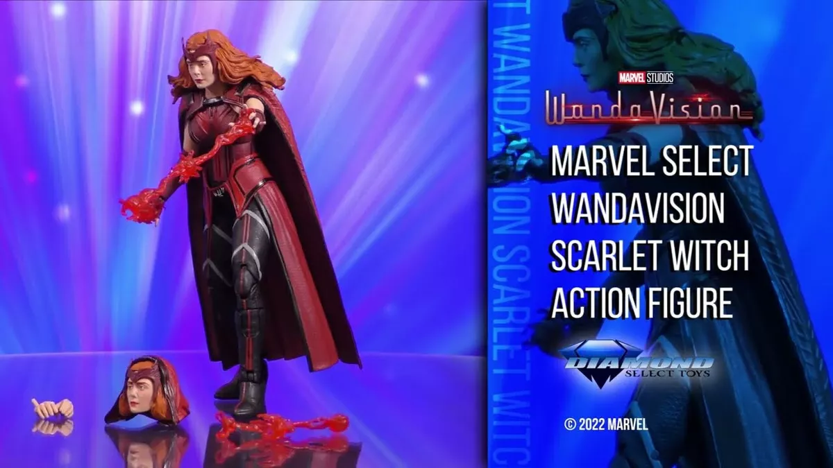 Marvel Select WandaVision Scarlet Witch Action Figure