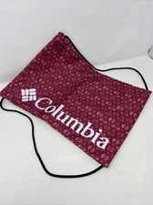 New Columbia Drawstring bag - red / lite weight simple 1 pocket