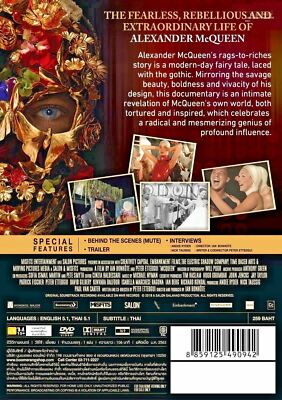 Alexander) McQueen (2018) DVD PAL Color Bernard Arnault, Fashion