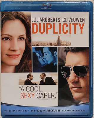 Duplicity (Blu-ray, 2009) Julia Roberts, Clive Owen - Brand New, Sealed!