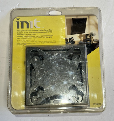 Init Tilting Wall Mount for TV Low Profile 13''-30'' 30 Pound Television NT-TVM102