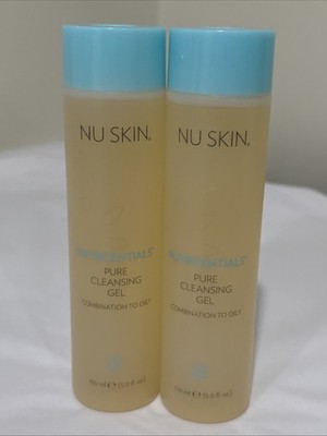 Nuskin Nutricentials Pure Cleansing Gel 150ml Combination Skin LOT of 2