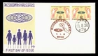 DR WHO 1986 JAPAN FDC 23RD INTERNATIONAL SOCIAL WELFARE CONFERENCE w35747