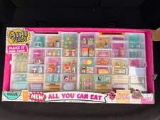 MGA Miniverse Make It Mini Food All You Can Eat Collection Case 101 Pieces New