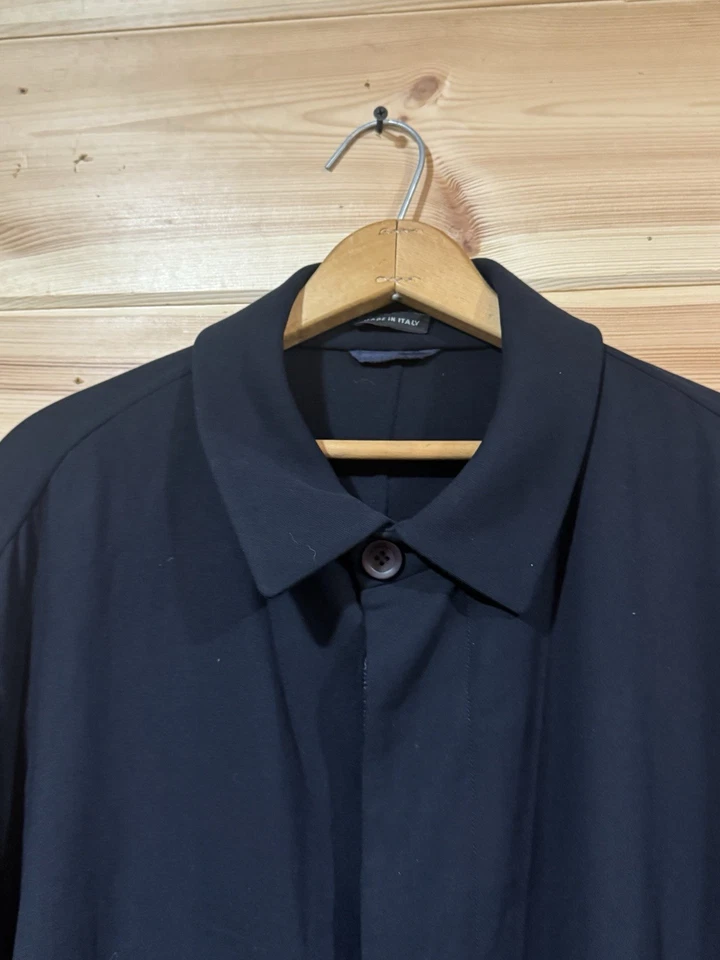 Abrigo Giorgio Armani Classico azul para hombre talla 58. Lana. Hecho en Italia Foto 2 de 4