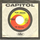 THE BEATLES-YELLOW SUBMARINE/ELEANOR RIGBY-45 RPM-ROCK-VINYL-CAPITOL 5715-RECORD