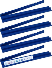 4 Pcs Wooden Mahjong Rack with Pusher 4 Set Magnet American Mahjong Rack Magneti