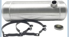 5 Gallons 8 X24 Aluminum Spun Round Gas Tank Fuel Tank End Fill 38 Npt Out