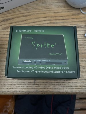Sprite 4K, DV-S4, UHD/HD Interaktiver Trigger Video und Audio Media Player