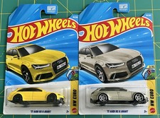 LOT OF 2 - 2026 HOT WHEELS  17 AUDI RS 6 AVANT HW EURO 2/10 BOTH COLOR VARIANTS