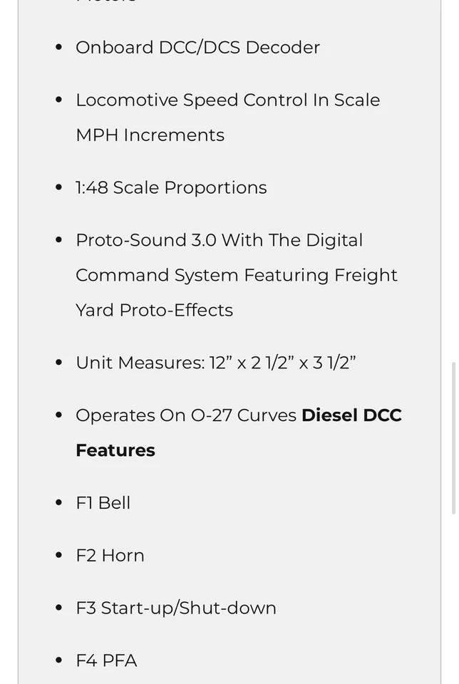 MTH O 30-20916-1 US Army #2035 SW-8 Switcher Diesel W/Proto Sound 3.0 - Image 4 of 4