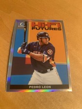 2022 Bowman #HIFI-25 Pedro Leon Hi-Fi Futures Card Houston Astros