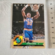 PATRICK EWING - Knicks - upper deck 1993 vintage trading card BASKET BALL