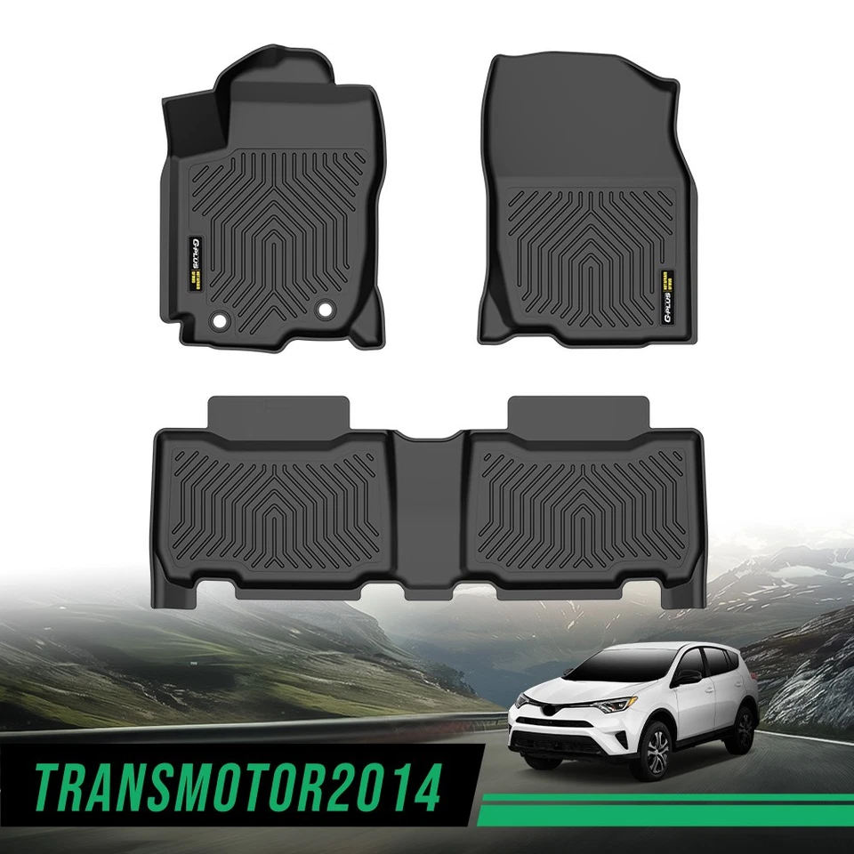 NEW TPE Floor Mats Liners Fit For 2013 2016 2017 2018 Toyota RAV4 All-weather - Image 2 of 4