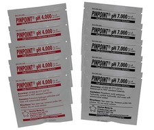 Pinpoint  High-Precision pH Calibration Fluids Kit pH Buffer Solution , 10 P...