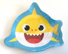 Pinkfong BABY SHARK Shaped Paper Plates 8 Count