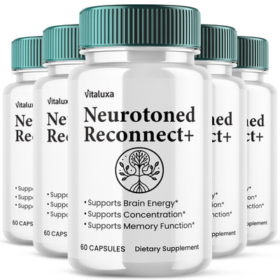 (5 Pack) Neurotoned Reconnect Plus, Reconnect Memory Support (300 Capsules)
