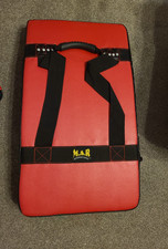 MAR Red+Black Heavy Duty Curved Standard Striking Shield