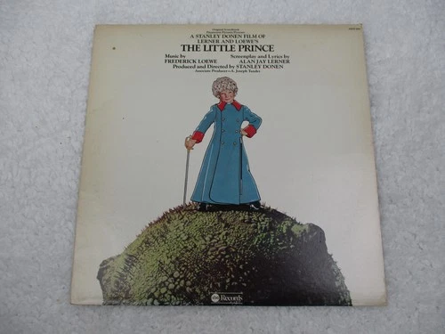 Vintage Frederick Loewe Vinyl Record LP Little Prince Black 1974 Soundtrack 12"