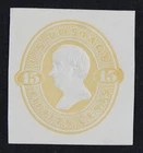 CKStamps: US Cut Square Stamps Collection Scott#U198 Unused H NG