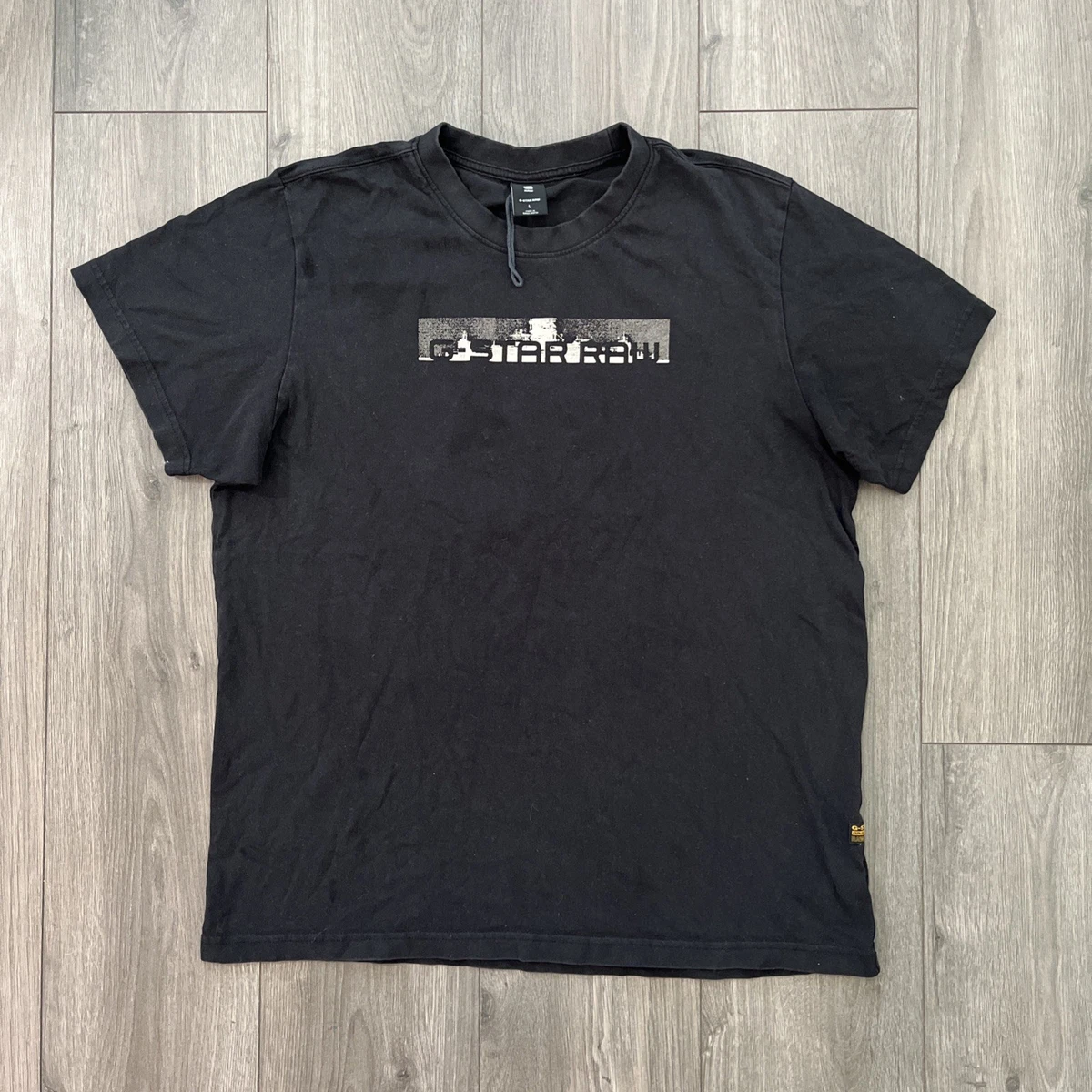 G-STAR RAW Maglia Uomo Tweeter Pocket-White