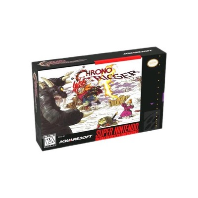 SNES Chrono Trigger Reproduction  Box 