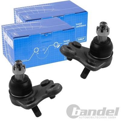 2X SKF TRAGGELENKE UNTEN VORNE BEIDSEITIG PASSEND FÜR HONDA CR-V LINKS+RECHTS