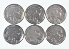 1930-1937 XF/AU Better Condition: Great Detail in Buffalo Horn 6 Coin Lot *724