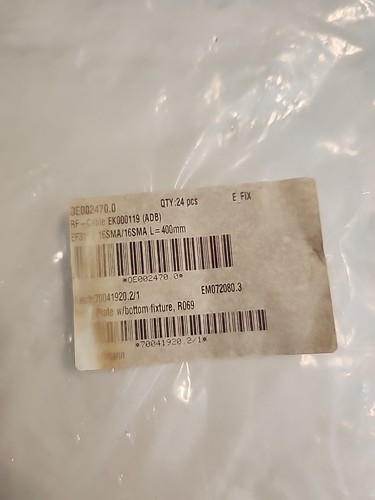 RF CABLE EK0001119 (ADB), 24 PCS 16 SMA/16SMA 400mm - Free Shipping - 第 3/5 張圖片